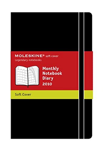 Monthly Notebook Soft Black Pocket 2010 von Moleskine