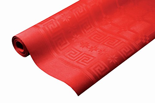 Molhome 10012 Tischdecke, Papier 120x4.5x4.5 cm rot von Molhome