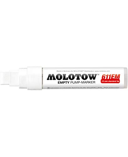 Filzstift Molotow 611EM Leer, 15mm Chisel-Spitze von Molotow