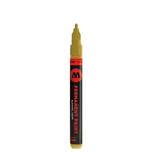 Molotow 120 PP Marker – 2 mm Permanent-Tintenstift (gold) von Molotow