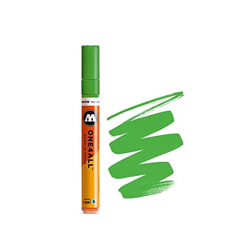 Molotow 227-HS Marker ONE4ALL, 4mm Spitze, 9,0ml, KACAO77 green von Molotow