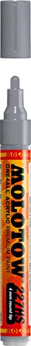 Molotow 227-HS Marker ONE4ALL, 4mm Spitze, 9,0ml, cool grey pastell von Molotow