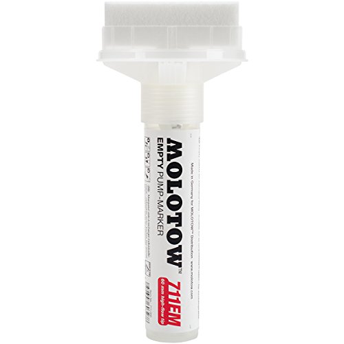 Molotow 311em – Nachfüllbar EMPTY Marker – 4–8 mm Chisel Tip von Molotow