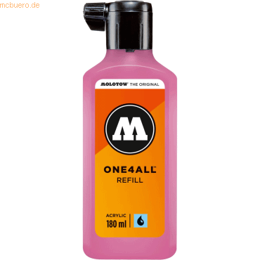 Molotow Nachfülltinte One4All für Permanentmarker 180ml magenta von Molotow