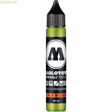 Molotow Nachfülltinte One4All für Permanentmarker 30ml grashüpfer von Molotow