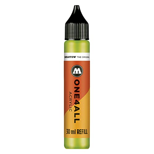 Molotow ONE4ALL Refill Acryl, Farbe 221 grashüpfer 30 ml, Nachfülltinte für Permanentmarker von Molotow