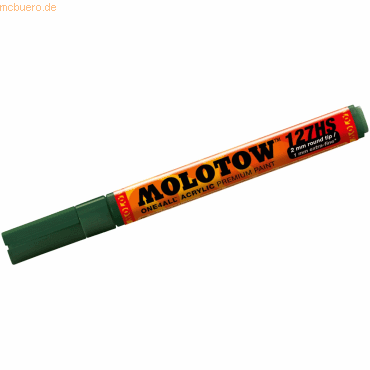 Molotow Permanentmarker One4All 127 HS nachfüllbar 2mm future green von Molotow