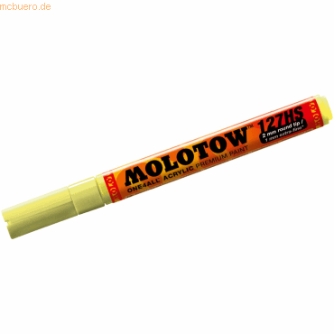 Molotow Permanentmarker One4All 127 HS nachfüllbar 2mm giftgrün von Molotow