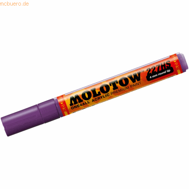 Molotow Permanentmarker One4All 227 HS nachfüllbar 4mm johannisbeere von Molotow