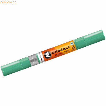 Molotow Permanentmarker One4All Acrylic Twin nachfüllbar 1,5 und 4mm c von Molotow