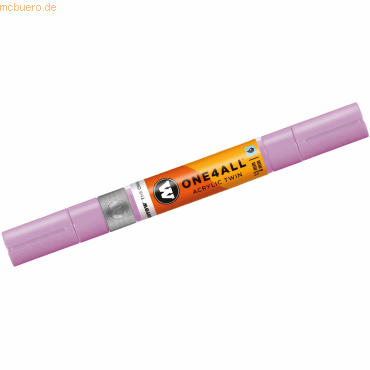 Molotow Permanentmarker One4All Acrylic Twin nachfüllbar 1,5 und 4mm f von Molotow