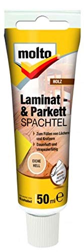 MOLTO LAMINAT+PARKETTSPACHTEL EICHE HELL 50ML von Molto