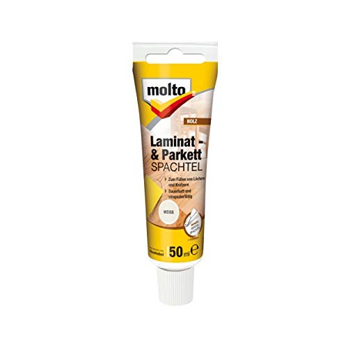 MOLTO LAMINAT+PARKETTSPACHTEL WEISS 50ML von Molto