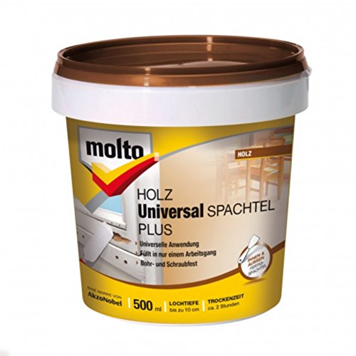 MOLTO UNIVERSAL HOLZSPACHTEL PLUS 500ML von Molto