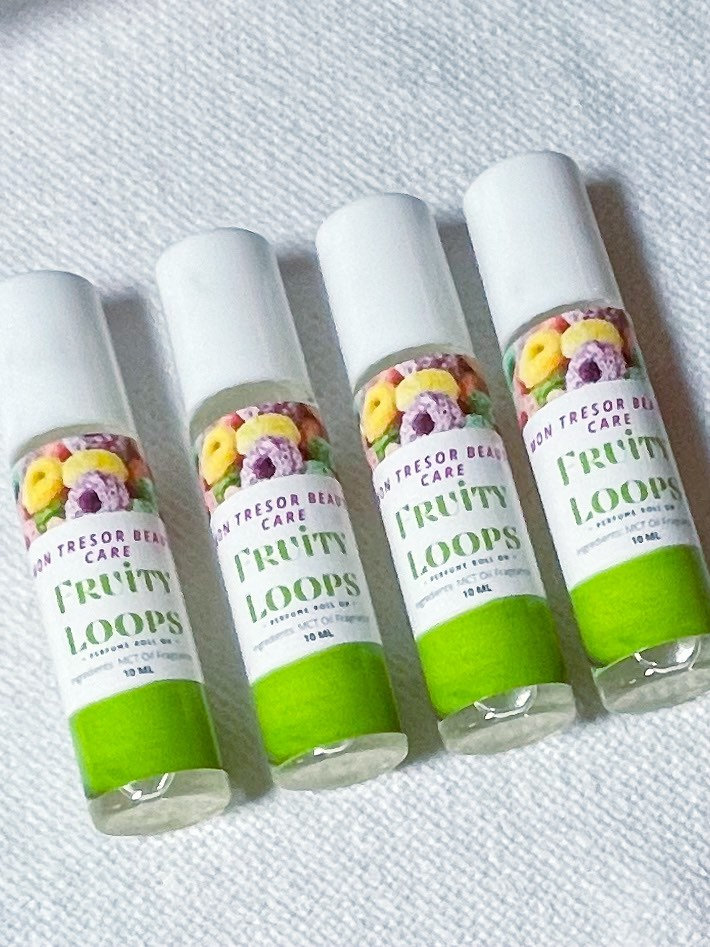 Fruchtige Schleifen Parfüm Roll On, Parfümöl, On Parfum, Duftöl, Parfüm, Geschenke Für Sie von MonTresorBeautyCare