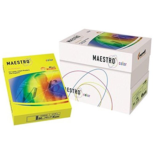Kopierkarton MAESTRO® color, intensivfarben, 160 g/qm, A4, PG=250 BL, lindengrün von Mondi