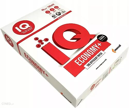 Mondi 88265831 IQ economy plus - A4, 80 g/qm, weiß, 500 Blatt von Mondi