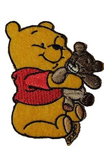 Applikationen - Kids and Hits - aufbügelbar Winnie Pooh © m. Teddy farbig von sufe