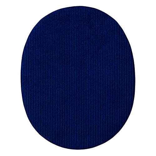 Mono Quick 10370 2er Kordflicken, Applikation, Bügelbild Patch Kord Flicken Oval (10371 - royalblau) von Mono-Quick