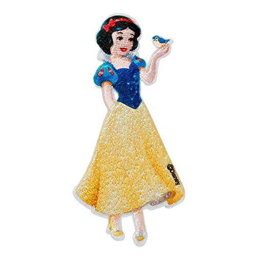 Mono Quick Disney Prinzessinnen Applikationen, Bügelbild Patches Arielle Vaiana Mulan Belle UVM. (14083 - Schneewittchen) von Mono Quick