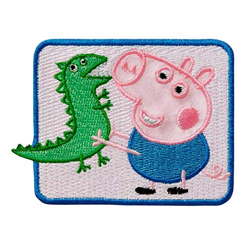 Mono Quick - Peppa Wutz Applikationen, Bügelbild Aufnäher Iron on Patch, Peppa Pig, George (18375 - George) von Mono Quick