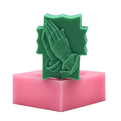 Monqui Betende Hände Silikon-Kerzenformen Seifenformen Kunst Handwerk Formen Harz Formen von Monqui Molds