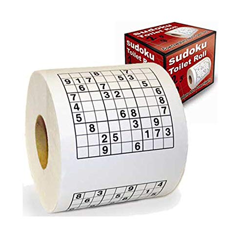 Monsterzeug Sudoku Klopapier, Sudoku-Toilettenpapier, Toilettenpapier mit lustigen Motiven, Lustiges Toilettenpapier, Klopapier mot Motiv von Monsterzeug