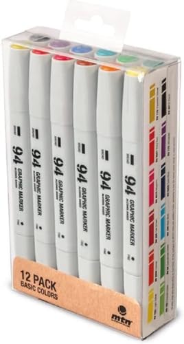 Montana Colors MTN 94 Graphic Marker Pack 12 Main von Montana Colors