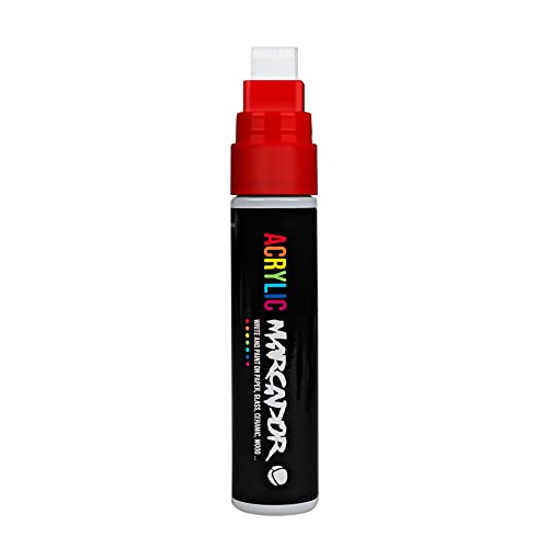 Montana Colors MTN Acryl Marcador Marker, Rot, 15 mm Spitze von Montana Colors