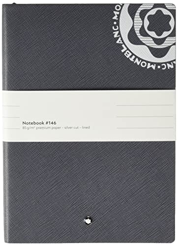 Montblanc Notebook #146 Vintage Logo Grau von Montblanc