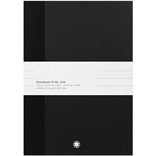 Montblanc Notizbuch #146 Slim, schwarz, liniert von Montblanc