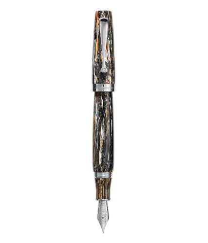 Montegrappa Fountain Pen (Füllfederhalter) Mia, Meteor Shower, Open Edition, Steel, Broad, ISMIA5I3 von Montegrappa