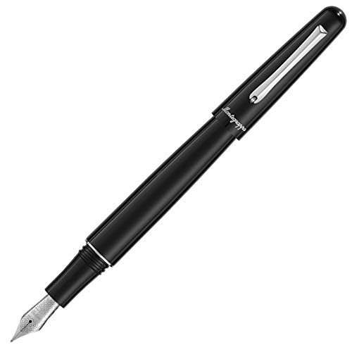 Montegrappa Füllfederhalter Elmo 01 Fountain, Schwarz, Stub 1.1 von Montegrappa