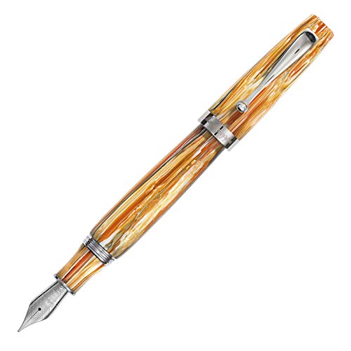 Montegrappa Mia Füllfederhalter aus Edelstahl und Montegrappite-Harz in der Farbe Spice Explosion Federstärke: EF, Länge: 14cm, ISMIA1I1 von Montegrappa