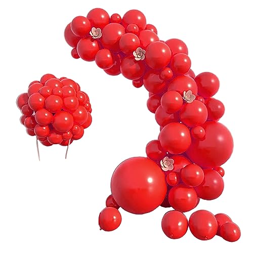 Latexballon-Set, verschiedene Größen, für Geburtstagsparty, Braut, Hochzeit, Dekoration, 5 45,7 cm Ballongirlanden, 100 Stück von Montesy