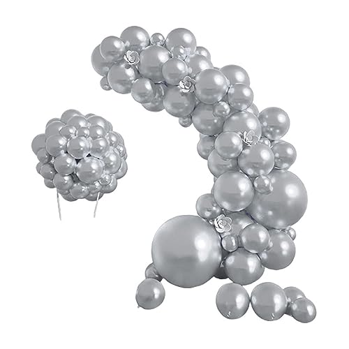 Latexballon-Set, verschiedene Größen, für Geburtstagsparty, Braut, Hochzeit, Dekoration, 5 45,7 cm Ballongirlanden, 100 Stück von Montesy