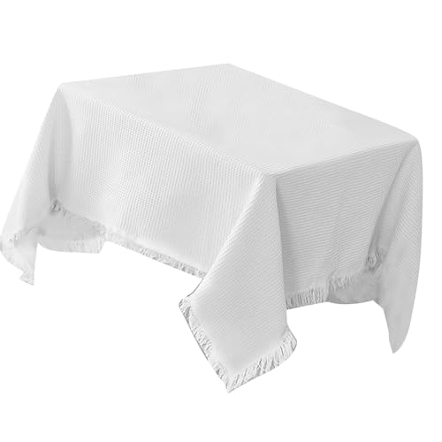 Montesy Baumwoll-Leinen-Tischdecke, waschbar, knitterfrei, Esstisch-Schonbezug für Küche, Erntedankfest, Weihnachtsdekoration Montesy Baumwoll-Leinen-Tischdecke, waschbar, knitterfrei, Esstisch-Schonbezug für Küche, Erntedankfest, Weihnachtsdekoration von Montesy