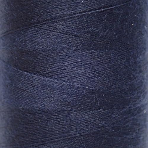 Moon Thread M009010 Nähgarn aus gesponnenem Polyester, 1000 m, Dunkelblau von Moon Thread