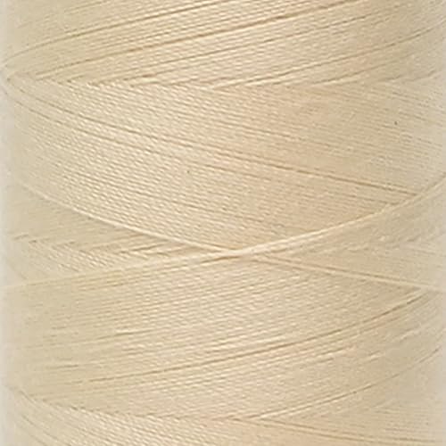 Moon Thread M024010 Nähgarn, cremegesponnenes Polyester, 1000 m von Moon Thread