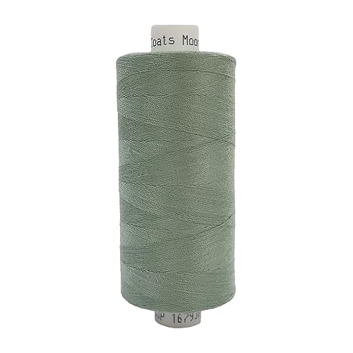 Moon Thread Salbei Polyester-Nähgarn, gesponnen, 1000 m von Moon Thread