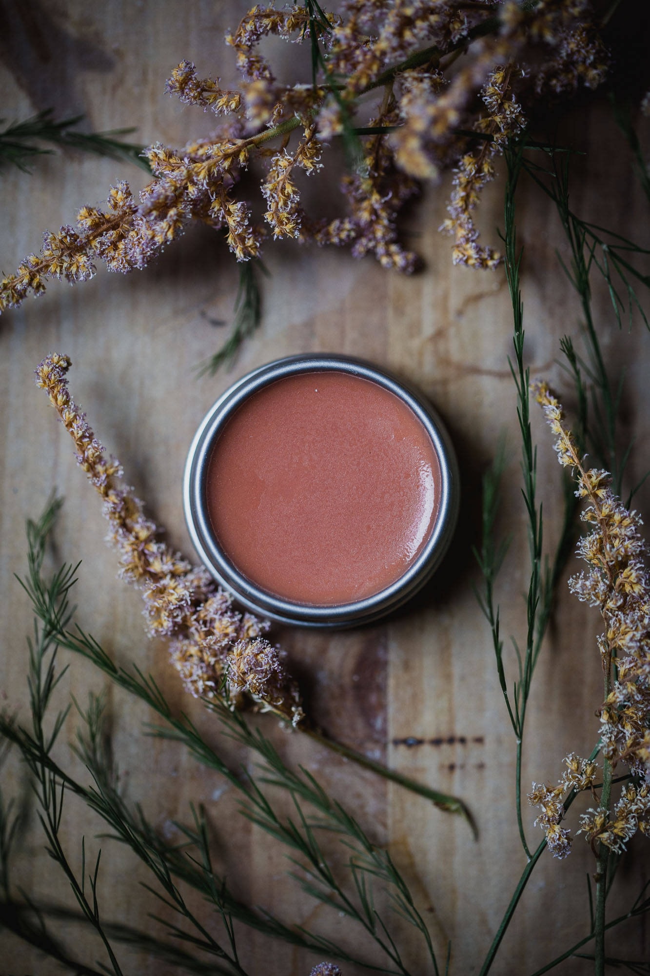 Frühling Peach Getönter Lippenbalsam Mineralkosmetik Nicht Parfümiert Lippenpflegestift von MoonriseCreek