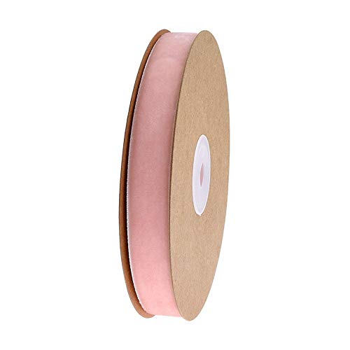 MoonyLI 1,5 cm Single Face Samtband Weihnachten Samtband Gewebtes Band Hochzeitsverpackung Kunsthandwerk Dekoration bevorzugt 10 m Samtband Rolle von LUMoony