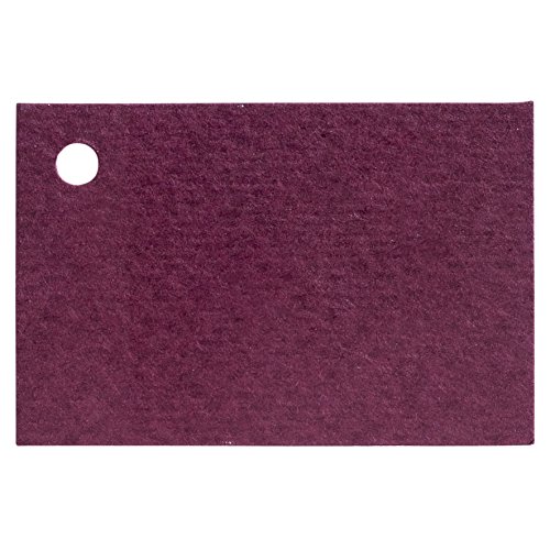 Mopec x2.24 Bordeaux – Karte mit Lochung, 100-er Pack von Mopec