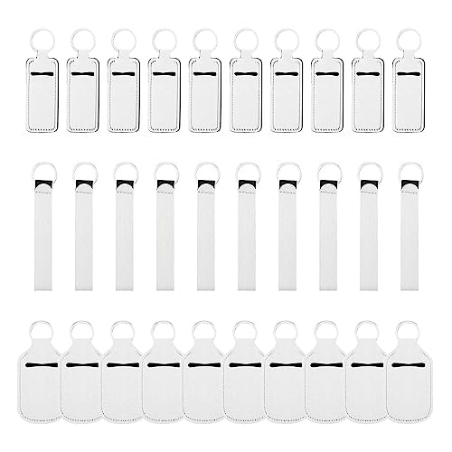 30x Hand Sanitierer Flaschenabdeckung Schlüsselbund Sublimation Blanks Armband Keychain Lanyard Set Für Frauen Lippenstifthalter Schlüsselbund Langes Neopren Armband Ketten 30x Hand Sanitierer Flaschenabdeckung Schlüsselbund Sublimation Blanks Armband Keychain Lanyard Set Für Frauen Lippenstifthalter Schlüsselbund Langes Neopren Armband Ketten von Morain