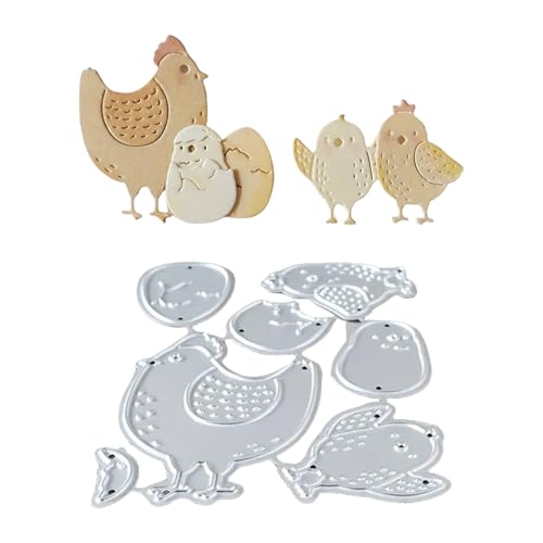 Morain Oster-Huhn-Stanzformen, Metall, Stanzschablonen für Scrapbooking, Alben, Kartenherstellung von Morain