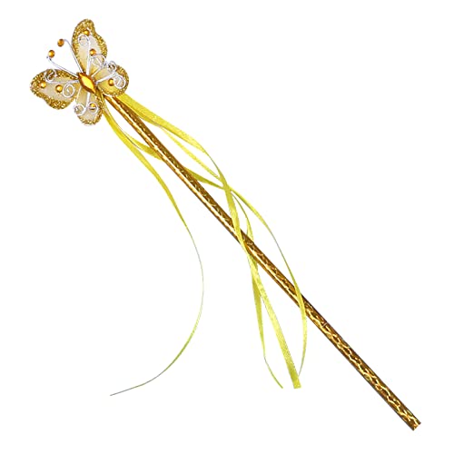 Morain Stick Princess Cosplay Requisiten Mädchen Kostüm Schmetterling Zauberstab Party Requisiten für Kinder Mädchen Weihnachten Party von Morain