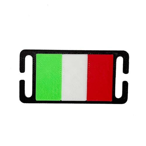 Tactical Molle Patch für Airsoft, Kunststoff Flagge Design (Italien) von Morelan Brands