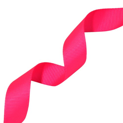 Morex Ribbon Ripsband, Neonfarben, 1,6 cm x 20 m, Neonpink von Morex Ribbon