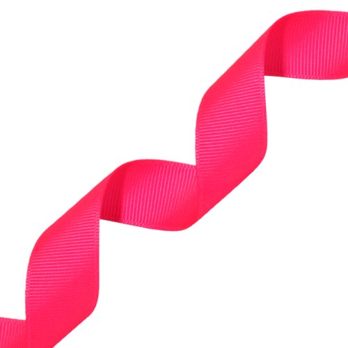 Morex Ribbon Ripsband in Neonfarben, 2,2 cm x 20 m, Neonpink von Morex Ribbon