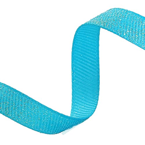 Morex Dazzle Glitzer-Ripsband, 1,5 cm x 1,5 m, Türkis von Morex Ribbon